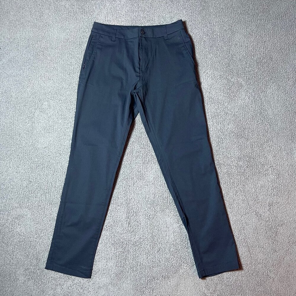 Birddogs Navy Chino Pant Stretch Casual Performance Golf Travel Men's 30x30